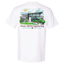 Texas A&M Engineering Zachry Short Sleeve - White