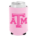 Howdy A&M Logo Koozie - Pink