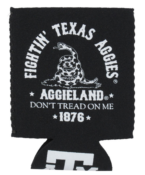 Texas A&M Aggies Don't Tread on Me Collapsible Koozie
