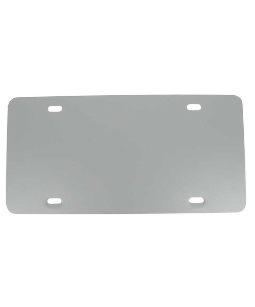 Texas A&M Aggies grey license plate backer with smooth blank design for use behind license plate frame
