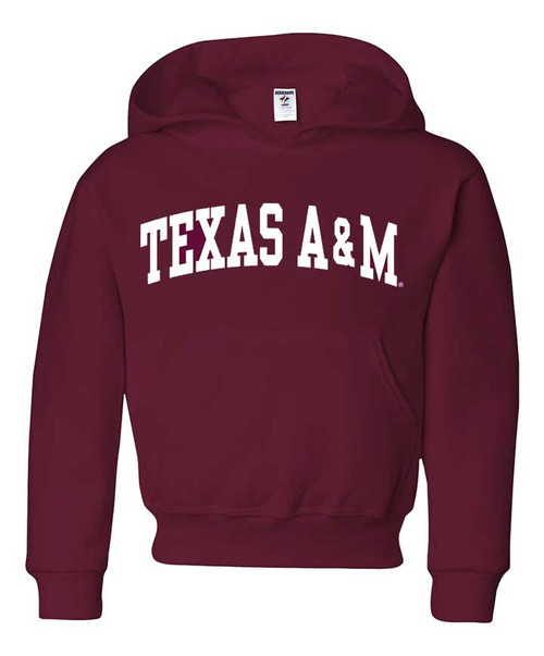 Texas A&M Youth Arch Hoodie