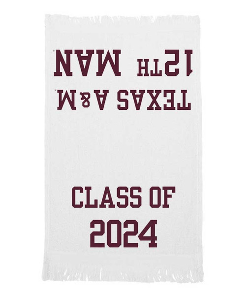 Class Of 2024 Towel - White