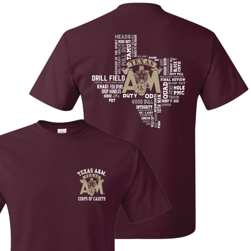COC Verbiage Short Sleeve - Maroon