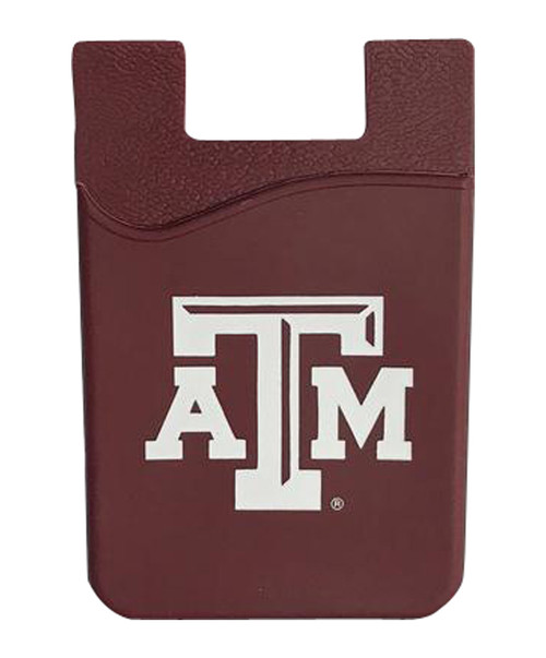 Texas A&M Aggies Black Leather Trifold Wallet - The Warehouse at