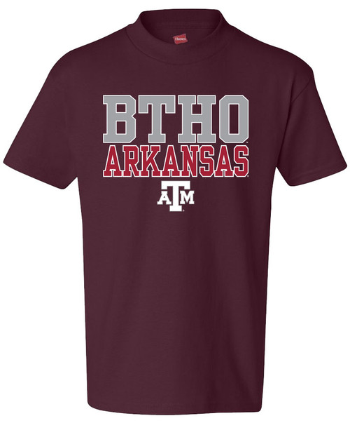 Youth BTHO Arkansas Short Sleeve - Maroon