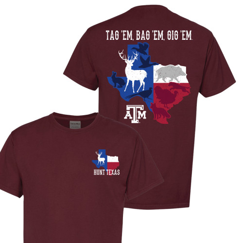 Texas A&M Gig 'Em Aggies Mint Green T-Shirt