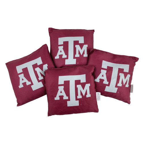 Texas A&M Aggies 4 Pack Maroon Bean Bag Set