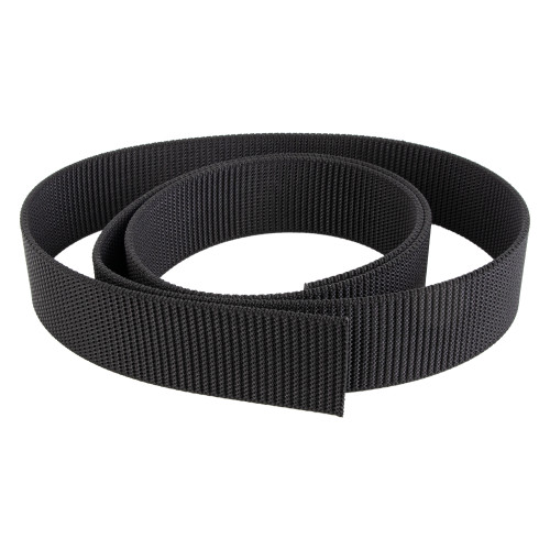 Texas A&M Corps of Cadets sophomore black woven nylon belt designed for regulation uniform wear. Durable uniform accessory ideal for inspections, ceremonies, daily Corps activities, and professional appearance.