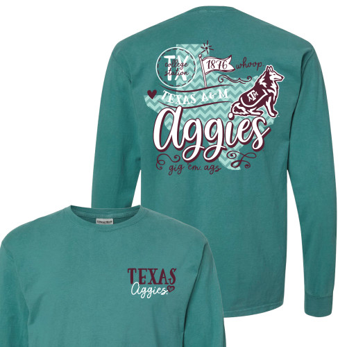 Texas A&M Aggies girly state and reveille