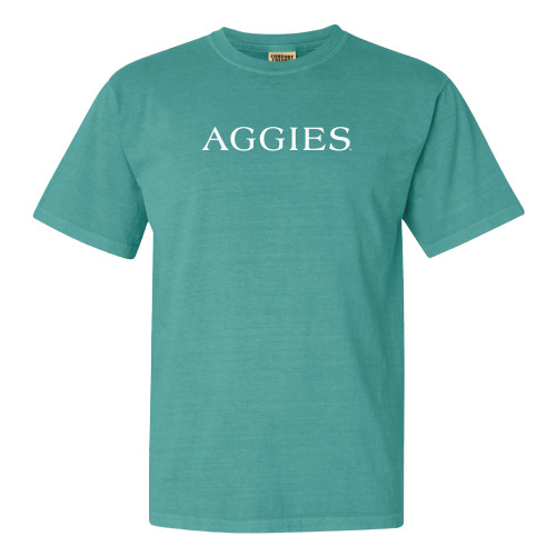 The Texas A&M Aggies Embroidered Seafoam T-Shirt is a clean piece in our collection, and we think it would be great in your collection as well.
