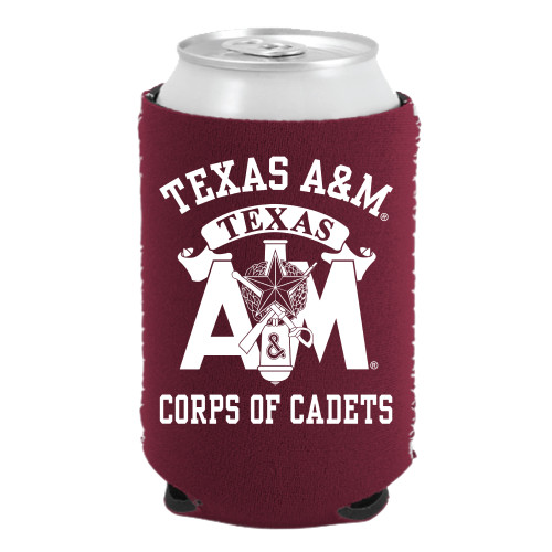 Texas A&M Corps Of Cadets Koozie | Maroon