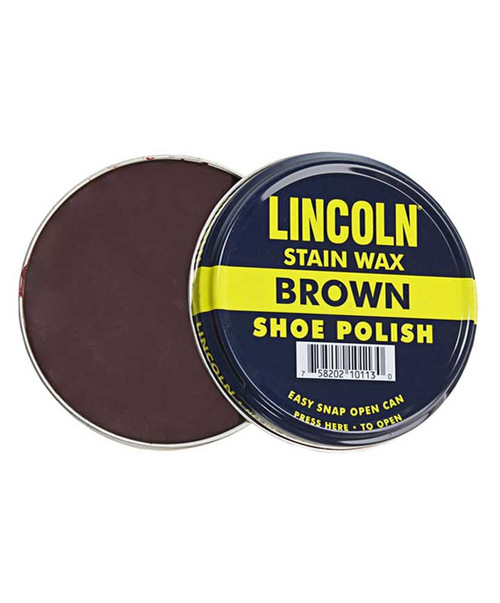 Texas A&M Corps of Cadets Lincoln Shoe Polish in Brown