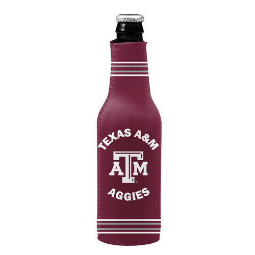 Crest Logo Bottle Koozie - Maroon