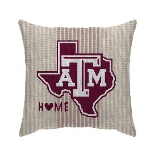 Texas A&M Home State Pillow