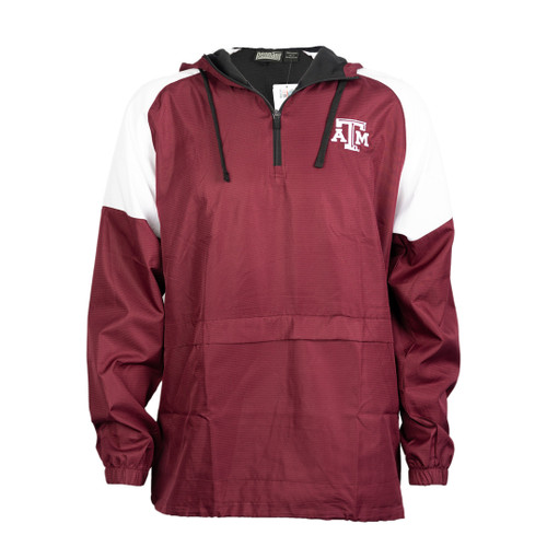 Texas A&M Aggies Attack Anorak Pullover | Maroon & White