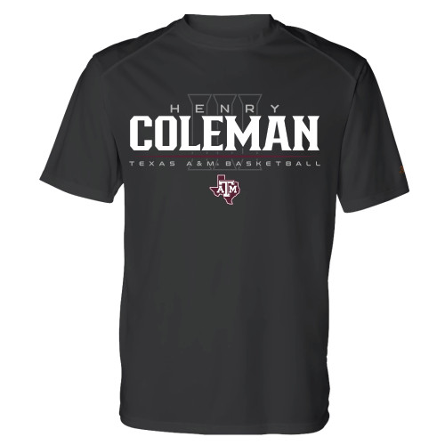 Henry Coleman III Active T-Shirt | Black