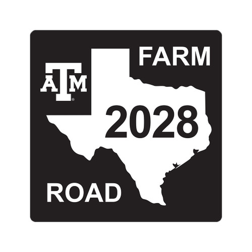 Class Of 2028 Aluminum Sign - Black (IN-STORE PICKUP ONLY)