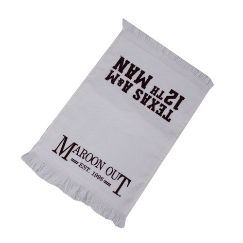 2023 Maroon Out Towel - White