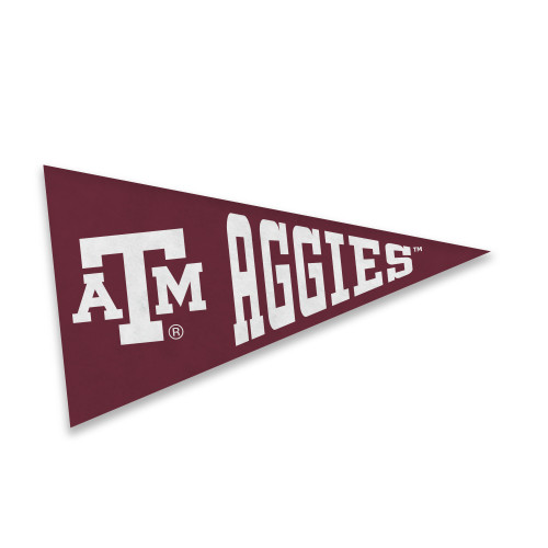 Texas A&M Aggies Pennant Garden Flag  12 X 18 - The Warehouse at C.C.  Creations