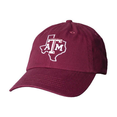 Lonestar Puff Cap - Maroon