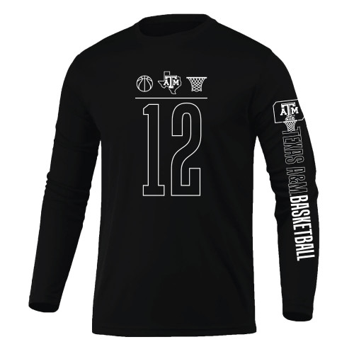 Basketball Active Long Sleeve - Black