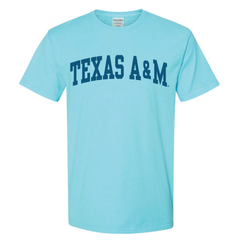 Texas A&M Arch Short Sleeve - Freshwater