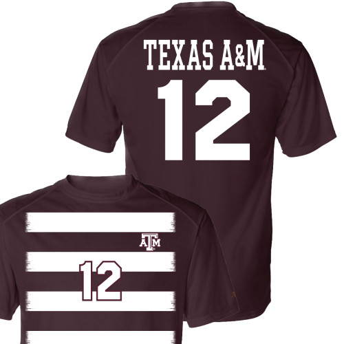 Aggie Soccer Jersey Tee - Maroon