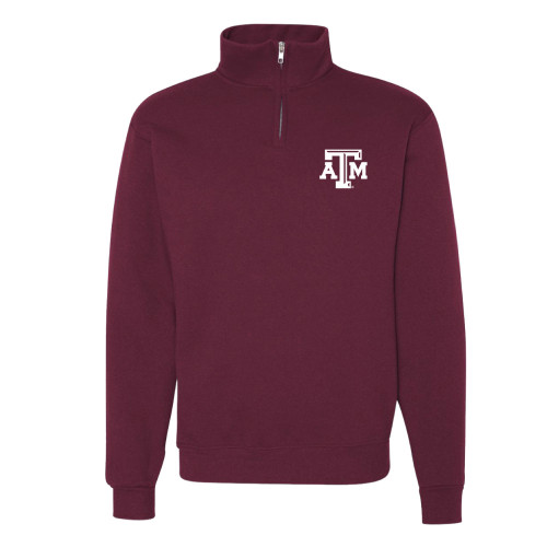 Full Zip Logo Weather Jacket - Maroon - The Warehouse at C.C.