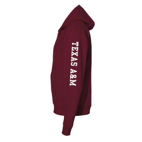 Logo Full Zip Jacket - Maroon - The Warehouse at C.C. Creations