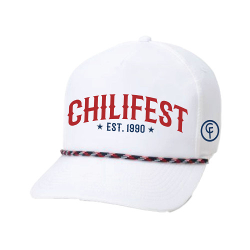 Chilifest 2025 Arch Rope Cap - RWB