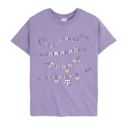 Youth Ag Friendship Bracelet Short Sleeve - Lavender