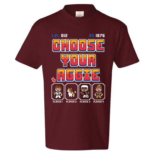 Youth Choose Player Short Sleeve - Maroon