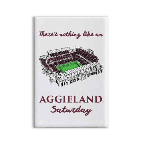 Aggieland Saturday Magnet