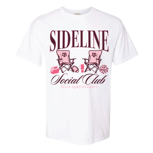 Sideline Social Club Short Sleeve - White