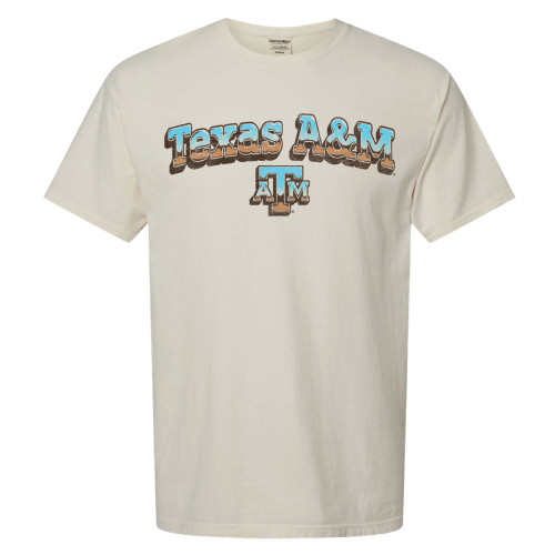 Texas A&M Chrome Arch Short Sleeve - Parchment Texas A&M Chrome Arch Short Sleeve - Parchment