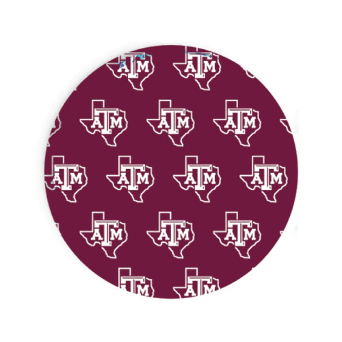 Lonestar 7" Plate - Maroon Lonestar 7" Plate - Maroon