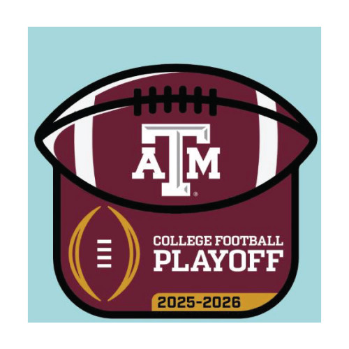 Texas A&M CFP Football Decal