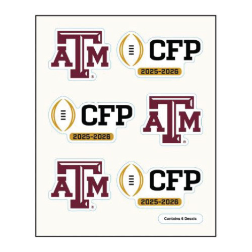CFP Texas A&M Face Tattoos