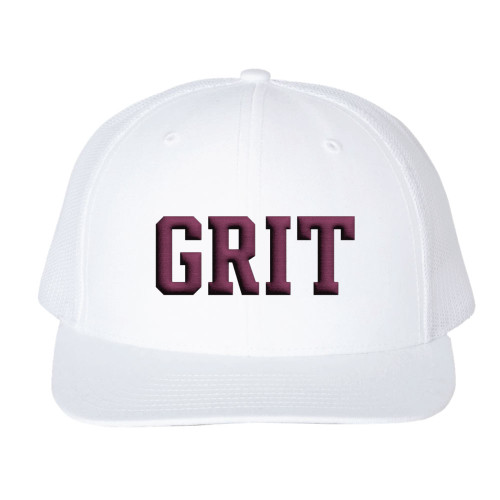 grit hat inspired by aggie volleyball