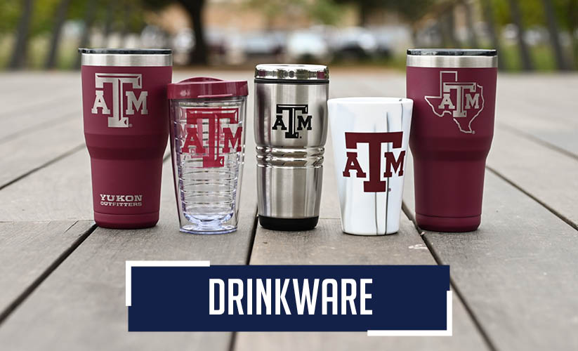 Texas A&M Yeti 20 Oz Black Tumbler