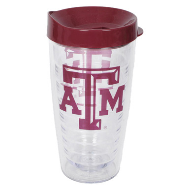 Texas A&M Aggies ATM Double Wall Tumbler With Maroon Lid - The ...