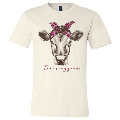 Sunflowers Cow Tshirt Bella Canvas V neck UNISEX heifer Cute Not playing well with others