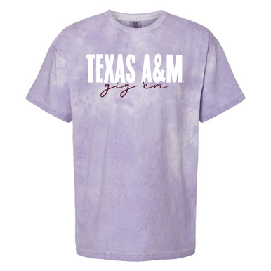 Aggie T-Shirt :: Thanks & Gig 'Em Texas A&M - The Vault Design Studio