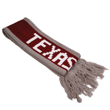 Texas A&M Aggies Logo Feather Yarn Knit Cozy Socks With Heatseal Sides -  Grey - The Warehouse at C.C. Creations