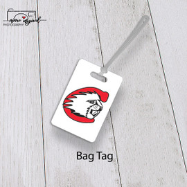 louisville cardinals luggage tag