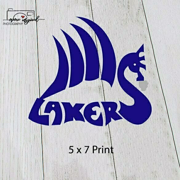 5 X 7 PRINT SHELL LAKE-SOFTBALL 5-6TH GRADE