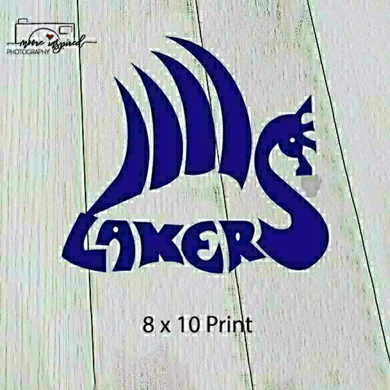 8 X 10 PRINT SHELL LAKE WRESTLING