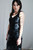 Black Disc Party Dress - UK Size 8