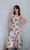 Rose Print Summer Dress - UK Size 8