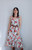 Rose Print Summer Dress - UK Size 8